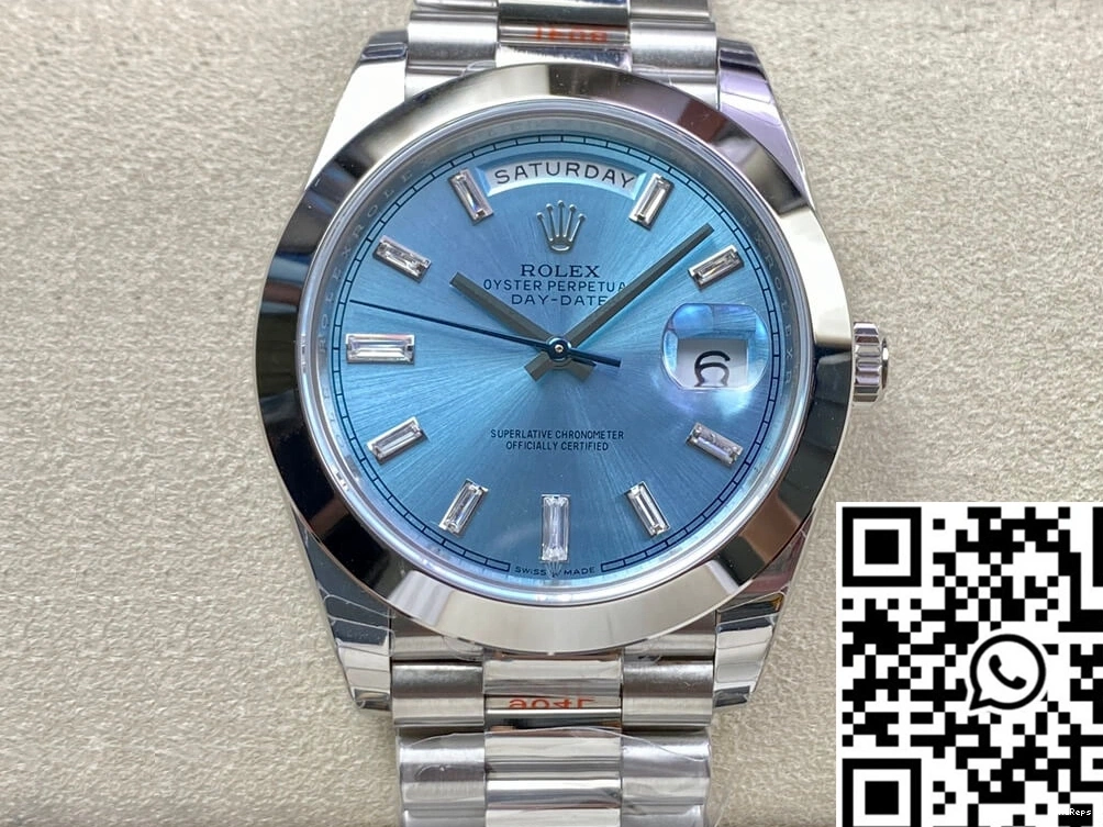 Date Factory EW 228206 Blue Rolex Day Ice Dial 0430